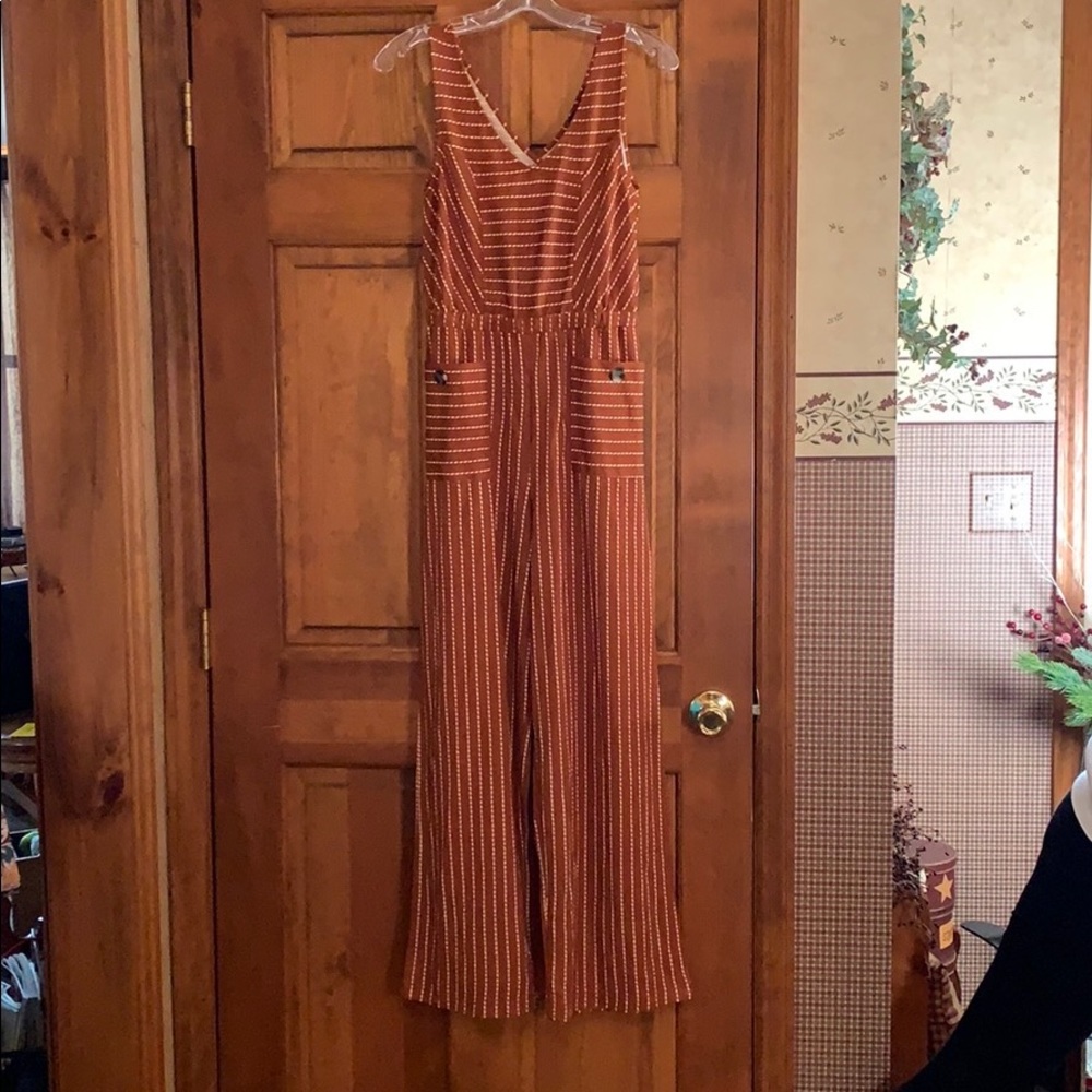 NWT Burnt Orange Jumpsuit  *LAST CHANCE*  Coming out of closet soon!!